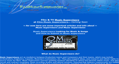 Desktop Screenshot of filmmusicsupervisors.com